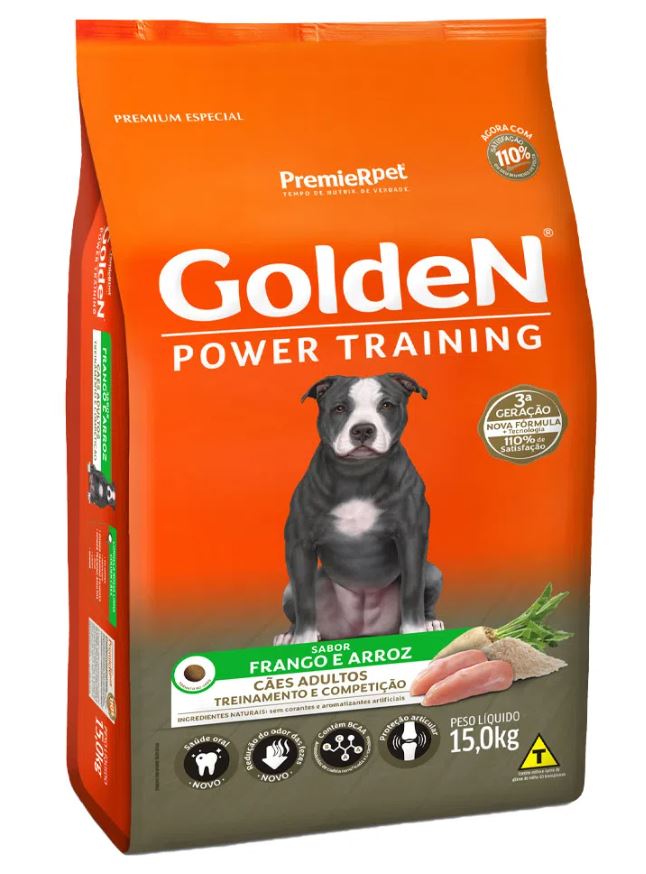 Ração Golden Power Training Adulto
