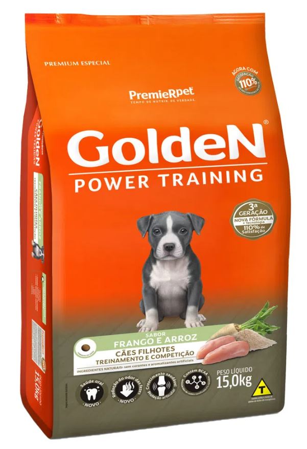 Ração Golden Power Training Filhotes
