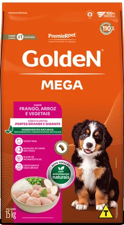 Ração Golden Mega Filhotes