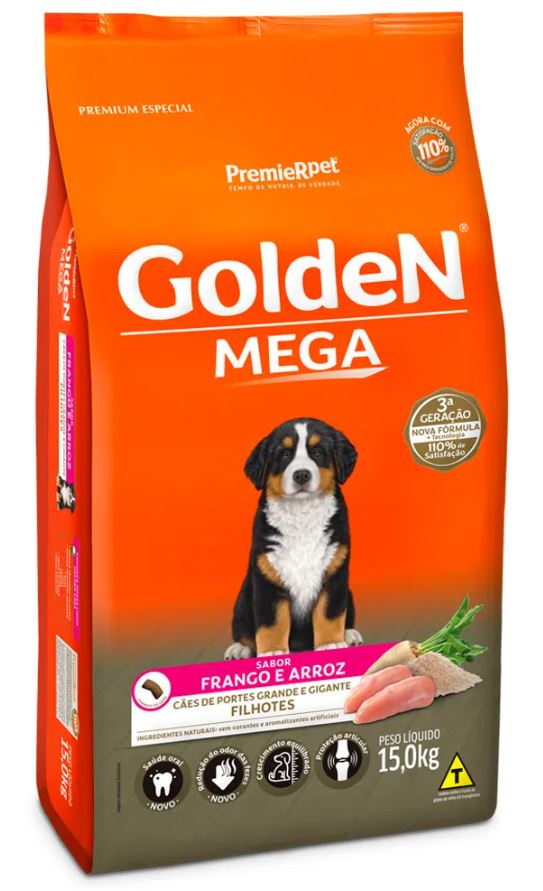 Ração Golden Mega Filhotes