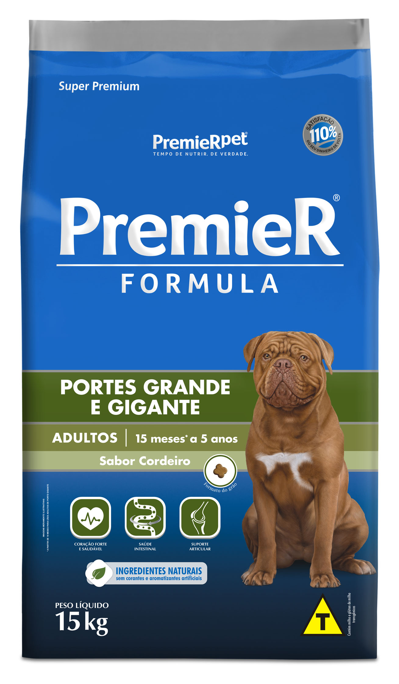 Ração Premier Fórmula Adultos Raças Grandes e Gigantes - Cordeiro