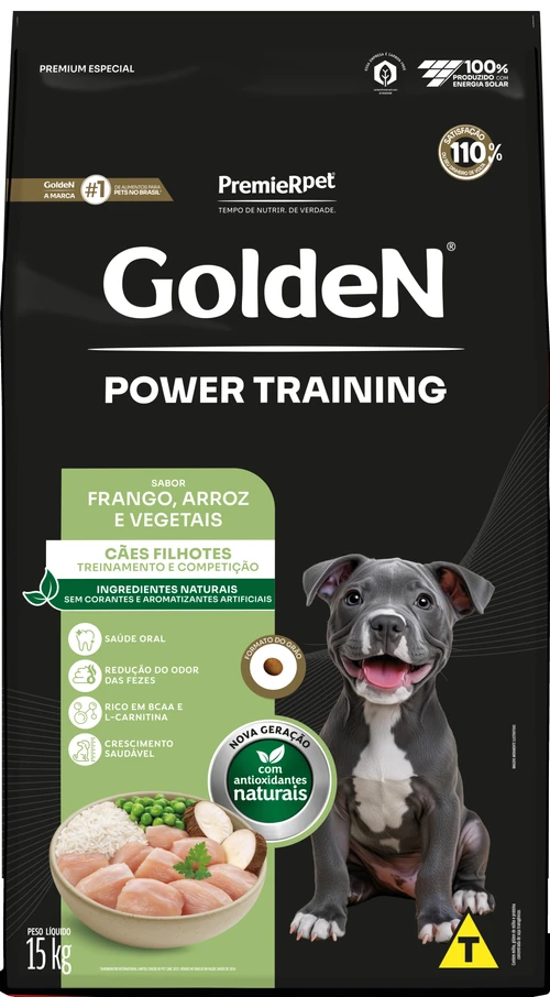 Ração Golden Power Training Filhotes