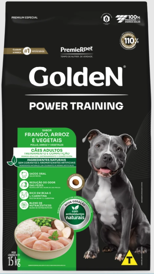 Ração Golden Power Training Adulto